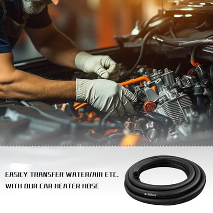 10Ft 5/16" Heater Hose,Flexible Heater Coolant Hose with ID 8mm & OD 14mm - color: 5/16inch*10ft