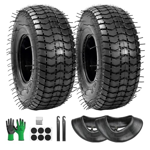 Parts Camp 9x3.50-4 Tire and Inner Tube Set, 9x3-1/2 Interchangeable 2 Pack - size: 9x3.50-4