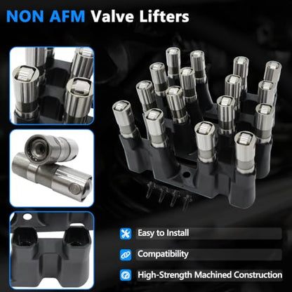 AUCERAMIC Camshaft Kit Fit 2014-2021 for Chevrolet GMC L83 5.3L
