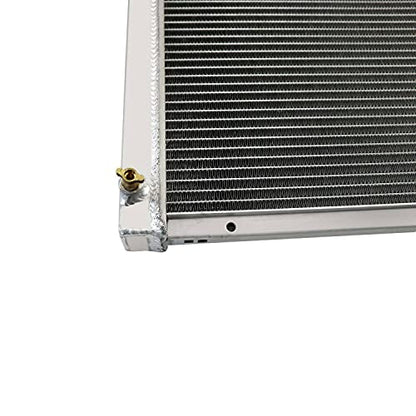 ReadyCool 4 Rows Aluminum Radiator for 1970-1981 Chevy Camaro Blazer, 1978-1987 Monte Carlo El Camino Impala Chevy GMC C/K/G Series C10 C20 C25 C3500 Nova Buick Regal