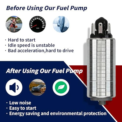 Electric Fuel Pump For Vapor Separator of Mercury 9.9 10 15 20 25 30 HP EFI Tohatsu 9.9 15 20 HP Outboard engines OE: 8m0134463; 8m0134463-01; 8m134464; 3RS-04302-0 - size: 8M0134463