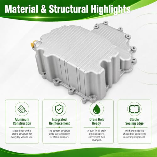 HL3Z-6675-A Engine Oil Pan Compatible with Expedition Navigator