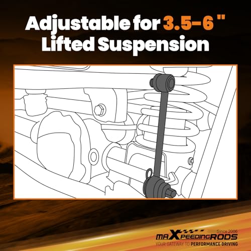 maXpeedingrods Front Sway Bar Quick Disconnects for 84-01 Jeep Cherokee XJ
