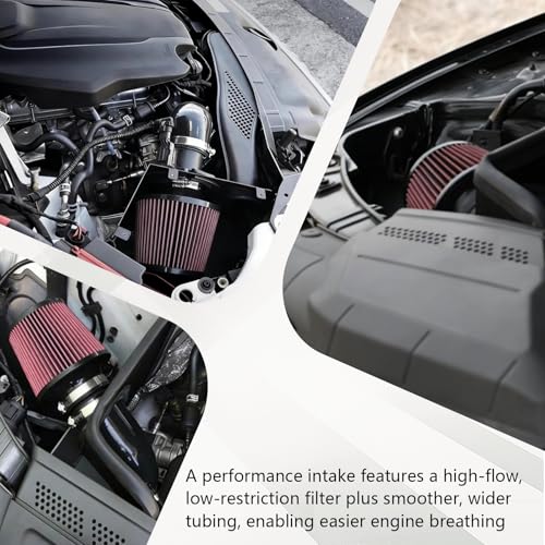 Cold Air Intake for 2008-2012 Audi B8 A4/A5 1.8/2.0T TFSI - size: 08/12 Audi A4/A5 B8 1.8/2.0TFSI Gen1/2