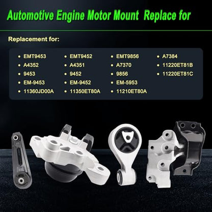 Engine Motor Mount Compatible with Nissan 08-13 Rogue 2.5L L4 AWD - size: 2008-2013 Rogue AWD 2.5L