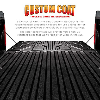 Custom Coat 3 Ounce, Camo Smoke Black, Bedliner Tint Concentrate - color: Camo Smoke Black, size: 3-Ounce (Pack of 1)