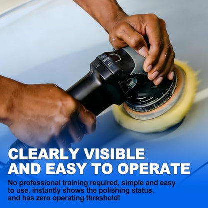 Guide Coat Auto Body, Black Dry Guide Coat Auto Body for Auto Body Sanding, Highlights Scratches, Pinholes & Low Spots, Moisture-Resistant Cap, Wet & Dry Sanding Compatible (150g)