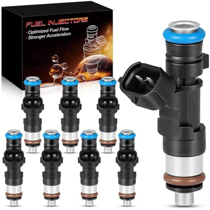 0280158007 Fuel Injectors For:-Nissan Frontier 2006-2014 - size: 0280158007 (8 Pack)