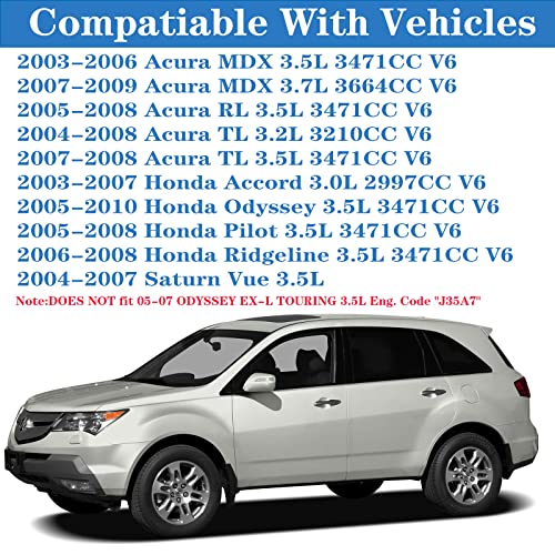 VS50607R for Honda Pilot 3.5 Valve Cover Gasket Odyssey Ridgeline Accord Saturn Vue Acura MDX RLTL 3.5 Valve Cover Gasket 3.0 3.2 3.7L 2003 2004 2005 2006 2007 2008 2009 2010 12341RCAA01 036-1708