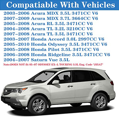 VS50607R for Honda Pilot 3.5 Valve Cover Gasket Odyssey Ridgeline Accord Saturn Vue Acura MDX RLTL 3.5 Valve Cover Gasket 3.0 3.2 3.7L 2003 2004 2005 2006 2007 2008 2009 2010 12341RCAA01 036-1708