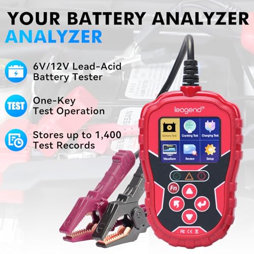 Car Battery Tester 6V/12V with 20-2000A CCA