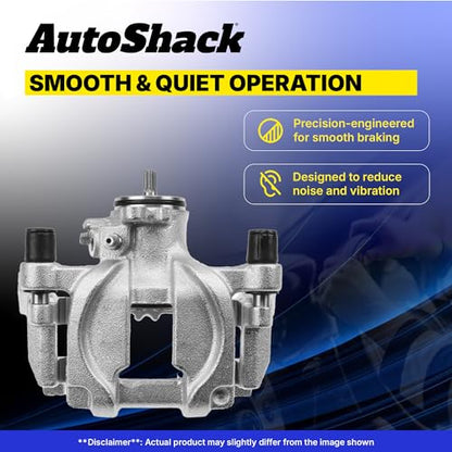 AutoShack Front Brake Caliper with Bracket, Driver Side, 1pc