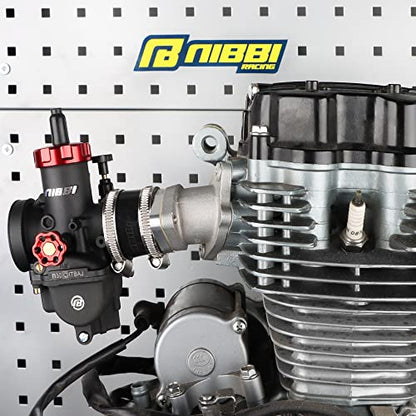 NIBBI Carburetor Intake Manifold for CG Engine 33mm Motorcycle - size: for CG Engine/M6*14mm
