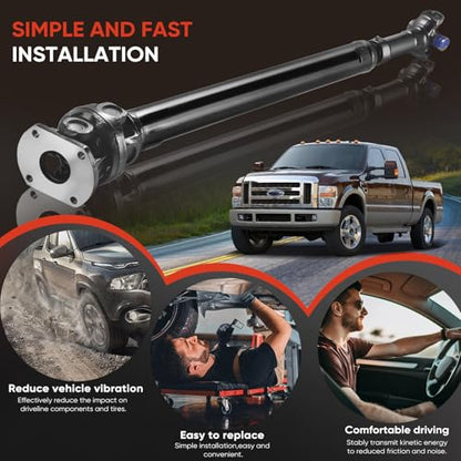 938-801 Drive Shaft - Front Driveshaft Propeller Drive Shaft Assembly - color: 938-801