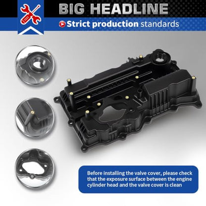 Valve Cover Compatible with Optima Santa Sonata 2015-2020