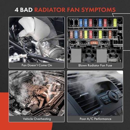 A-Premium Engine Radiator Cooling Fan Assembly