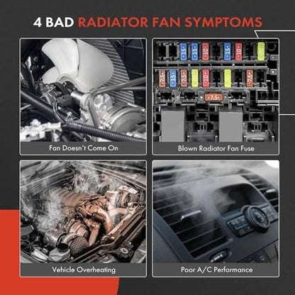 A-Premium Engine Radiator Cooling Fan Assembly