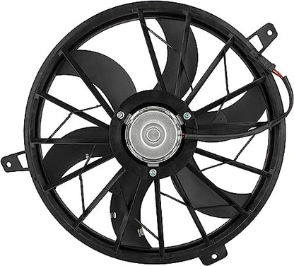 620-010 Engine Radiator Cooling Fan Assembly for Jeep Grand Cherokee L6 4.0L V8 4.7L 1999 2000 2001 2002 2003 Liberty V6 3.7L 2002 2003, CH3115110 52079528AB 674-00389