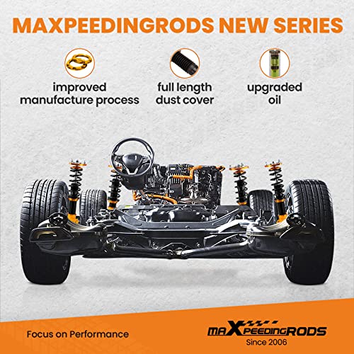 maXpeedingrods Coilovers for Toyota Camry 1992-2001, for Avalon 1995-2003 - color: Gold