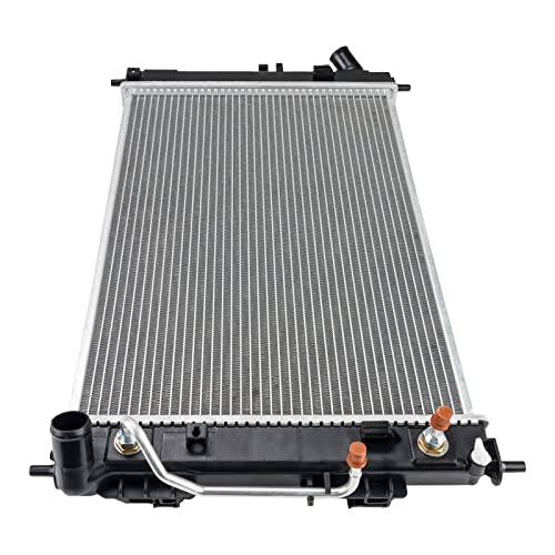 CU13412 Assembly Aluminum Core radiator Compatible with Elantr-, Forte, Elantr- GT, Fort-5, Elantr- Coupe, Forte Koup - style: CU13412