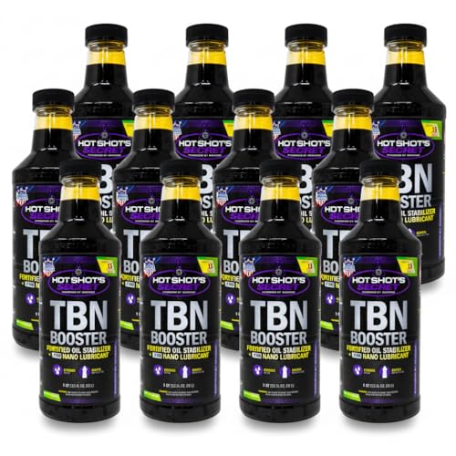 Hot Shot's Secret TBN Booster Oil Additive, 16 oz, 12-Pack - size: 16 Fl Oz (Pack of 12)