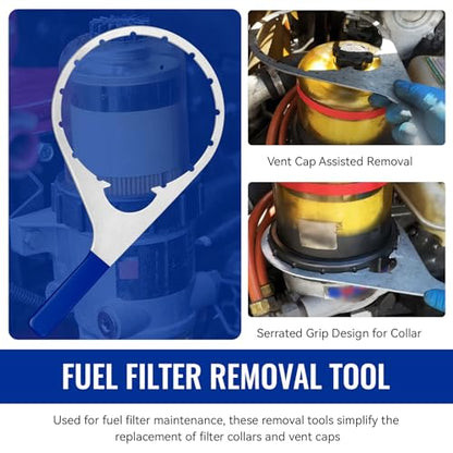 6" & 8" Collar/Vent Cap Fuel Filter Wrench for Davco Fuel Water Separator