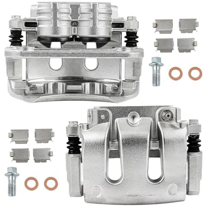 SCITOO 2PCS 18B4929 18B4928 Front Driver & Passenger Side Brake Calipers - size: Front[18B4929 & 18B4928]