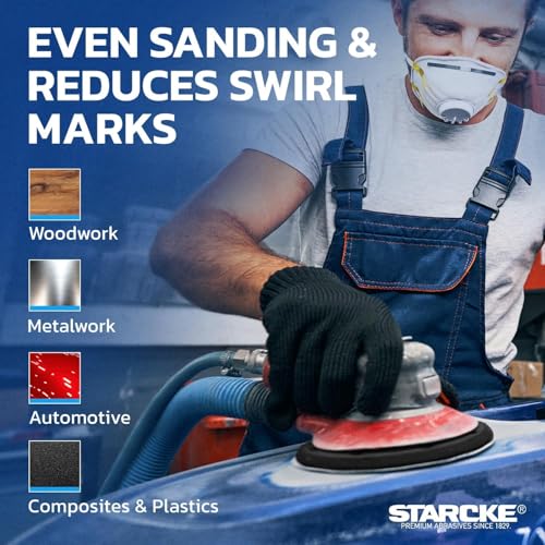 STARCKE 5 Inch PSA to Hook & Loop Conversion Discs 3-Pack No Hole - color: 5 Inch x No Hole
