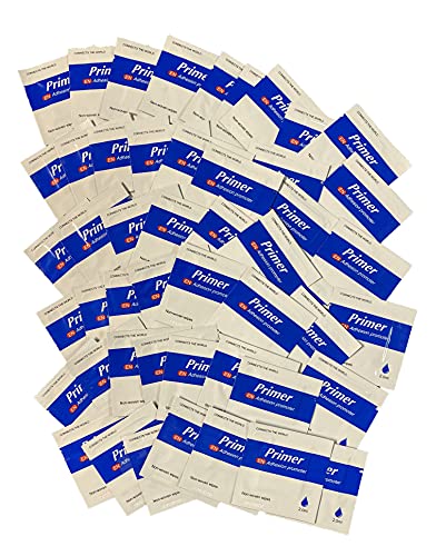 Adhesion, Adhesive Promoter Primer Wipes for Automotive Car Vinyl Wrapping, Strengthens Double Side Tape Door Seal Application (100 Pack) - size: 100 Pack