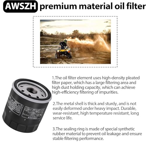 49065-0724 Oil Filter 120-634 49065-2071 for Kawasaki FX850V FX801V