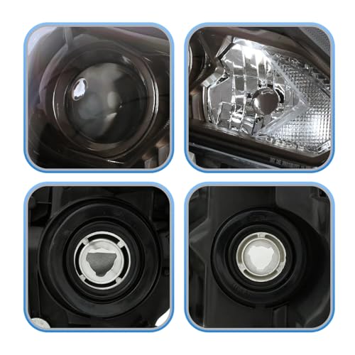 PENSUN Halogen Headlight Assembly Fit for 2016 2017 2018 Nissan Altima Replacement Headlamp Black Housing (Right Passenger Side) - color: Black Housing, size: Right Passenger Side