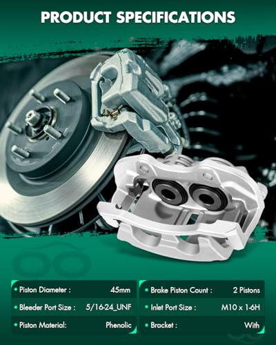 SCITOO - Front & Rear Disc Brake Calipers For Cadillac,For Chevy,For GMC - size: Front & Rear[18-B4729&18-B4728&18-B4764&18-B4765]