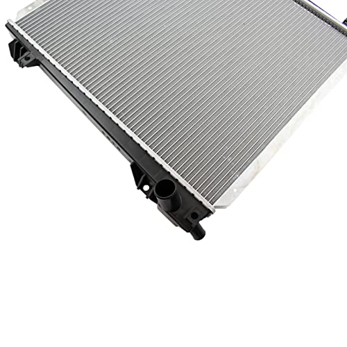 TRQ Radiator Assembly Aluminum Core Plastic Tank Cross Flow - style: RDA82629