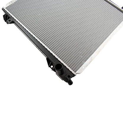 TRQ Radiator Assembly Aluminum Core Plastic Tank Cross Flow - style: RDA82629