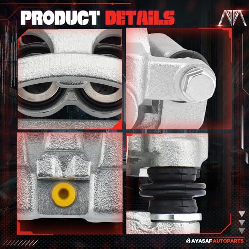 18B5076 Rear Right Passenger Side Disc Brake Caliper Assembly - color: Rear Right/Passenger Side