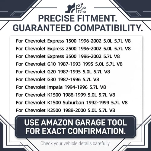 Valve Cover Gasket Set Fits for for Chevy Camaro Caprice 87-97,Tahoe 96-00,for GMC Yukon 92-00,for Pontiac Firebird 87-97,for Cadillac Escalade 99-00,for Buick Roadmaster 91-96,4.3L 5.0L 5.7L V8