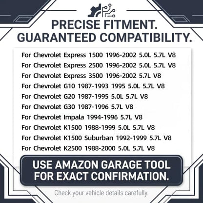 Valve Cover Gasket Set Fits for for Chevy Camaro Caprice 87-97,Tahoe 96-00,for GMC Yukon 92-00,for Pontiac Firebird 87-97,for Cadillac Escalade 99-00,for Buick Roadmaster 91-96,4.3L 5.0L 5.7L V8