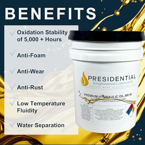 Presidential Hydraulic Oil 46 (5 Gallon Pail) - size: 5 Gallon Pail