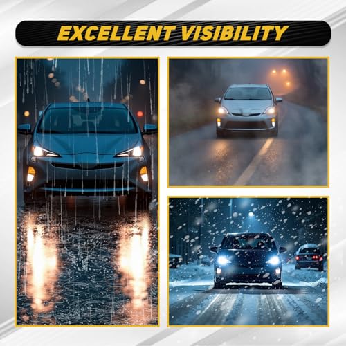 Headlight Assembly Compatible with 2012-2015 Toyota Prius (Black) - color: Black