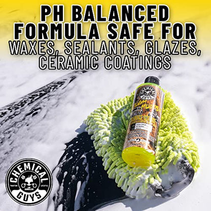 Chemical Guys, Tough Mudder Heavy Duty Foaming Car Wash Soap, Lemon, 16 oz - size: 16 Fl Oz (Pack of 1)