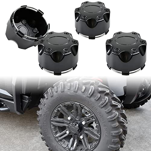 SAUTVS Wheel Hub Caps for Polaris Ranger XP 1000/RZR 14" Center Covers 4PCS
