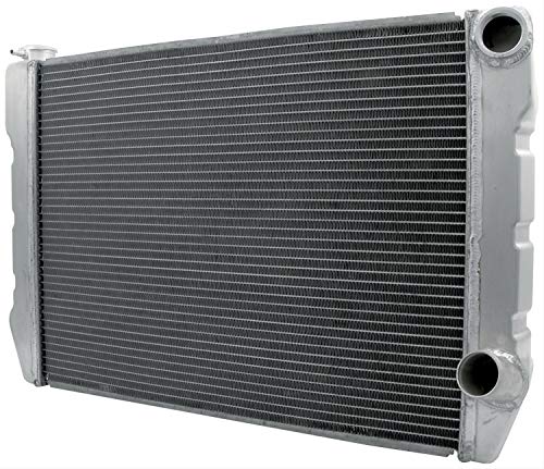 Allstar Performance ALL30035 26 in W x 19 in H x 2-1/4 in D Aluminum Dual Pass Radiator - size: 19" X 26"