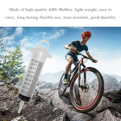 povtii Hydraulic Disc Brake Bleeding Tool, 100ML Syringe Hydraulic Disc Clutch Bleeding Kit Repair Tools, Universal Motorcycle Scooter Oil Fluid Extractor, Motorcycle Accessories
