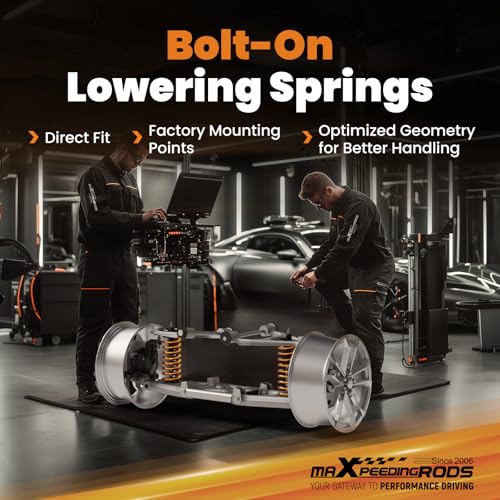 maXpeedingrods 6” Rear Lowering Spring for GM SUV 2000-2006, for Tahoe - size: 6" Rear