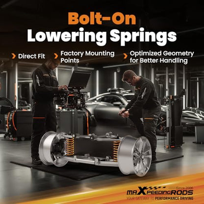maXpeedingrods 6” Rear Lowering Spring for GM SUV 2000-2006, for Tahoe - size: 6" Rear