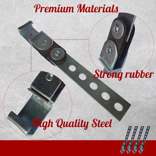 4Pcs Swivel Exhaust Hanger Heavy Duty Universal Muffler Hanger Bracket