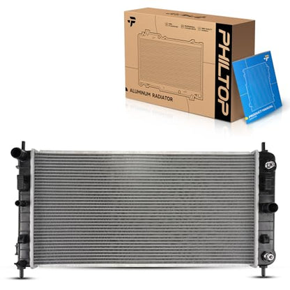 PHILTOP CU2727 Radiator 26-3/4"Core Compatible With 2005-2010 G6 3.5/3.9L 2004-2010 Malibu 3.5/3.9L 2007-2008 Aura 3.5L - size: 05-10 G6 3.5L/3.9L, 04-10 Malibu