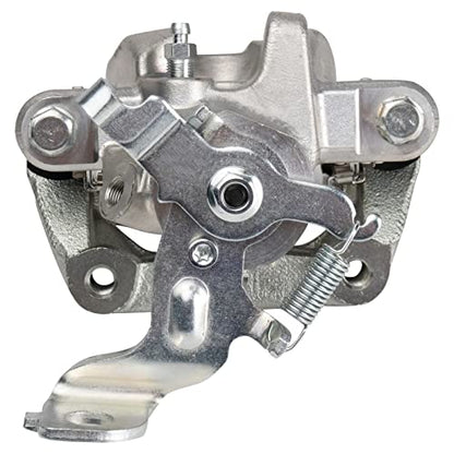 TRQ Rear Brake Caliper Set Zinc Coated Hardware - style: CLA32284