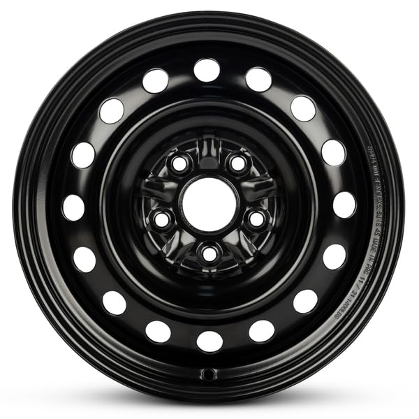 New OEM Replacement Wheel for 2018-2024 Toyota Camry 16x6.5 inch Steel Rim Painted Black Fit 205/65R16 - size: Fits 2018-2024 Toyota Camry - 16x6.5 inch