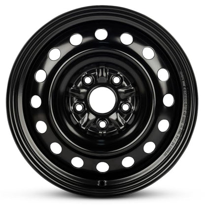 New OEM Replacement Wheel for 2018-2024 Toyota Camry 16x6.5 inch Steel Rim Painted Black Fit 205/65R16 - size: Fits 2018-2024 Toyota Camry - 16x6.5 inch